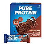 12-Count 1.76-Oz Pure Protein Bars (Various Flavors) from $13.59 w/ S&amp;S + Free Shipping w/ Prime or on $35+