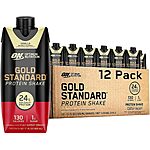 Select Accounts: 12-Ct 11-Oz Optimum Nutrition Gold Standard Protein Shake (Vanilla) $15.70 w/ Subscribe &amp; Save