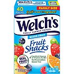 40-Count 0.8-Oz Welch's Mixed Fruit Snacks $6.35 w/ Subscribe &amp; Save