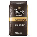 18-Oz Peet's Medium Roast Ground Coffee (Big Bang) $7.79 + Free Shipping w/ Prime or on $35+