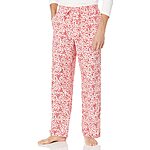 Amazon Essentials Men's 100% Cotton Flannel Pajama Pant (White Forest) from $7.90 &amp; More + Free Shipping w/ Prime or on $35+