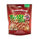 50-Count DreamBone Twist Sticks Rawhide-Free Chews For Dogs (Real Chicken) $6.82 w/ S&amp;S + Free Shipping w/ Prime or on $35+