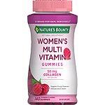 140-Count Nature's Bounty Women's Multivitamin Gummies (Raspberry) $5.97 w/ S&amp;S + Free Shipping w/ Prime or $35+ orders.