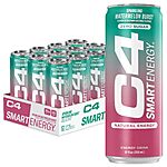 12-Pack 12-Oz C4 Smart Energy Drink (Watermelon Burst) $14 w/ Subscribe &amp; Save &amp; More