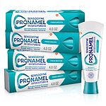 4-Pack 4-Oz Sensodyne Pronamel Sensitive Toothpaste (Fresh Breath) $18.73 + $1.50 Amazon Credit w/ S&amp;S + Free Shipping w/ Prime or on $35+