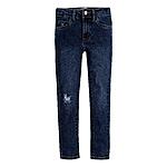 Levi's Girls' 710 Super Skinny Fit Jeans (West Third, Various Sizes) $11.24 + Free Shipping w/ Prime or on $35+