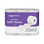 6-Count Amazon Basics 2-Ply Toilet Paper Soft and Strong Ultra Rolls (340 Sheet each) $4.97 w/ S&amp;S + Free Shipping w/ Prime or on $35+
