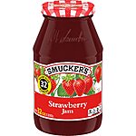 32-Oz Smucker's Jam (Strawberry) $3.50