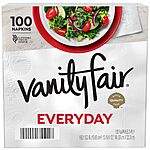 4-Pack 100-Count Vanity Fair Paper Napkins (Everyday) + 1-Pack 100-Count Vanity Fair Paper Napkins (Extra Absorbent) $8.80 w/ S&amp;S + Free Shipping w/ Prime or on $35+