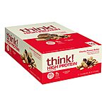 10-Count 2.1-Oz think! Protein Bars (Chunky Peanut Butter) 2 for $33.40 + $10 Amazon Credit w/ S&amp;S + Free Shipping