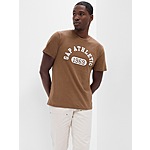 Gap Factory Men's 100% Cotton Gap Graphic T-Shirt (Brazen Brown) $6 + Free Shipping