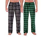 2-Pack Hanes Men's Cozy Microfleece Pajama Sleep Pants $10.05