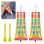 2-Count 1.36-Oz Waybesty Permanent Fabric Glue  $3.16 + Free Shipping w/ Prime or on $35+