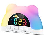 [Prime] Azyh Digital Alarm Clock for Kids w/ Green/Red Light, 10 Ringtones &amp; 3 Brightness $9.02 + Free Shipping