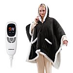 [Prime] VOLISUN Wearable Heated Throw Blanket Electric Shawl (Grey) $14.99 + Free Shipping