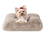 [Prime] EHEYCIGA Fluffy Dog Crate Beds (Various Colors &amp; Sizes) from $11.19 + Free Shipping