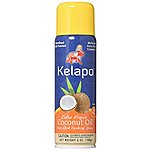 Amazon has 5-Ounce Kelapo Extra Virgin Coconut Oil, Cooking Spray for $4.41 with S&amp;S