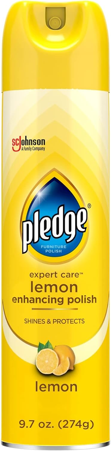 9.7-Oz Pledge Expert Care Wood Polish Spray (Lemon) 2 for $7.53 w/ S&S + Free Shipping w/ Prime or on $35+