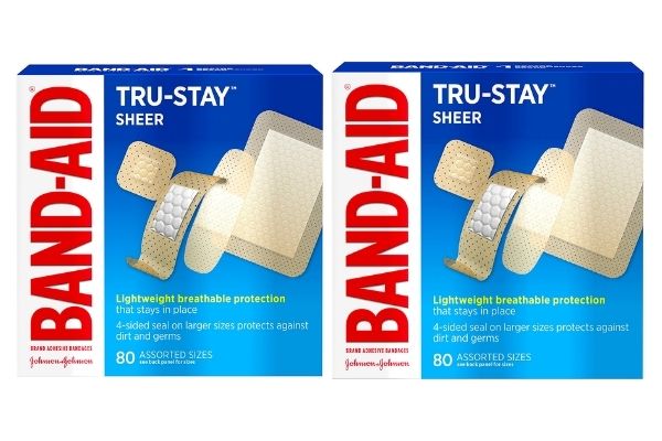 80-Count Band-Aid Tru-Stay Sheer Adhesive Bandages 2 for $5.57 ($2.79 each) w/ S&S + Free Shipping w/ Prime or on orders over $35