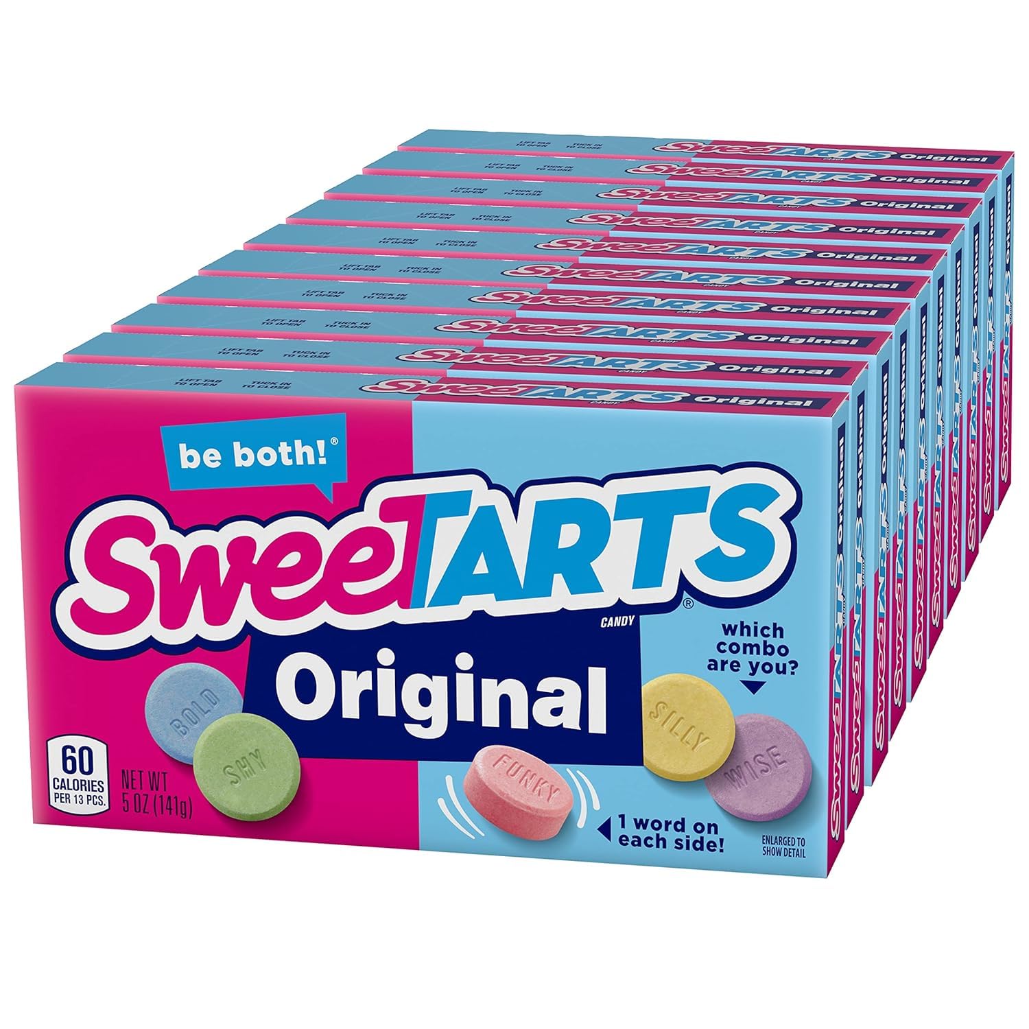 10-Pack of 5-Oz SweeTARTS Original Candy Theater Box $9.92 w/ S&S + Free Shipping w/ Prime or on $35+