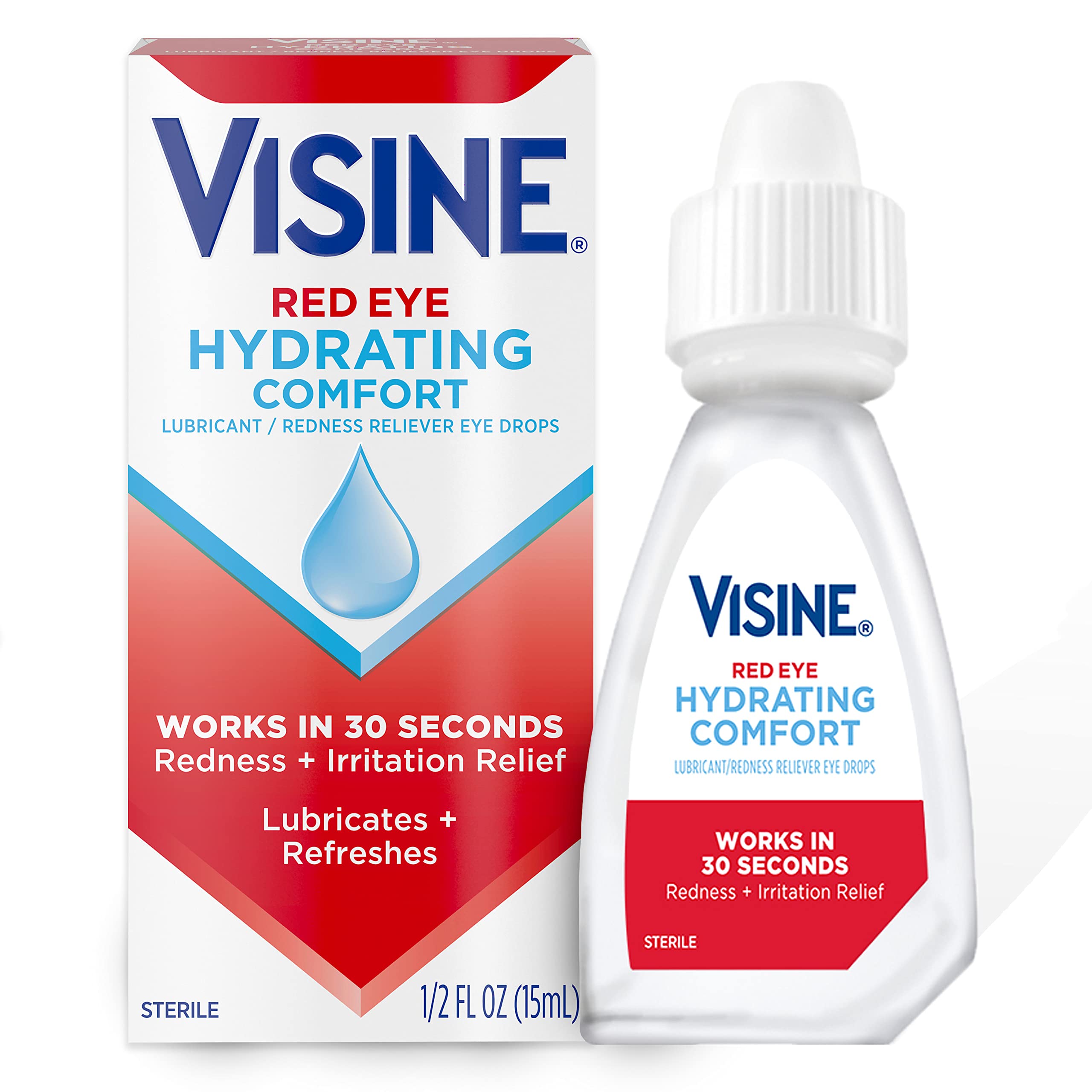 0.5-Oz Visine Red Eye Hydrating Comfort Redness Relief and Lubricant Eye Drops $4.65 w/ S&S + Free Shipping w/ Prime or on $35+