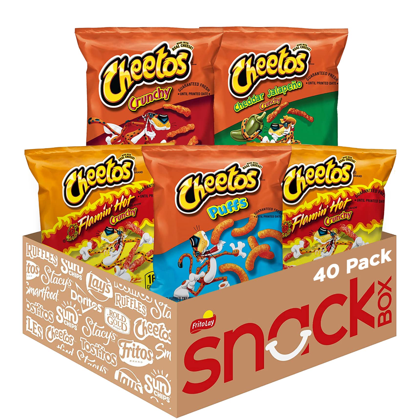 40-Count Cheetos Cheese Flavored Snacks Variety Pack $16.82 w/ S&S & More + Free Shipping w/ Prime or on $35+