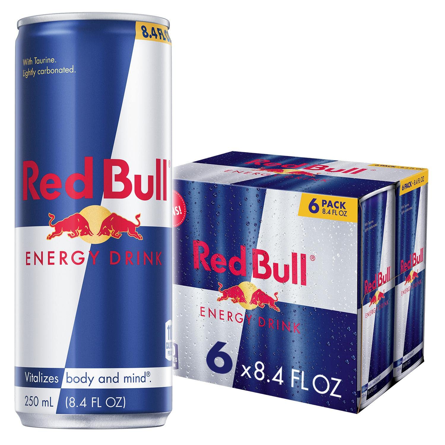 6-Pack 8.4-Oz Red Bull Energy Drink (Original) $6.18 w/S&S + Free Shipping w/ Prime or on $35+