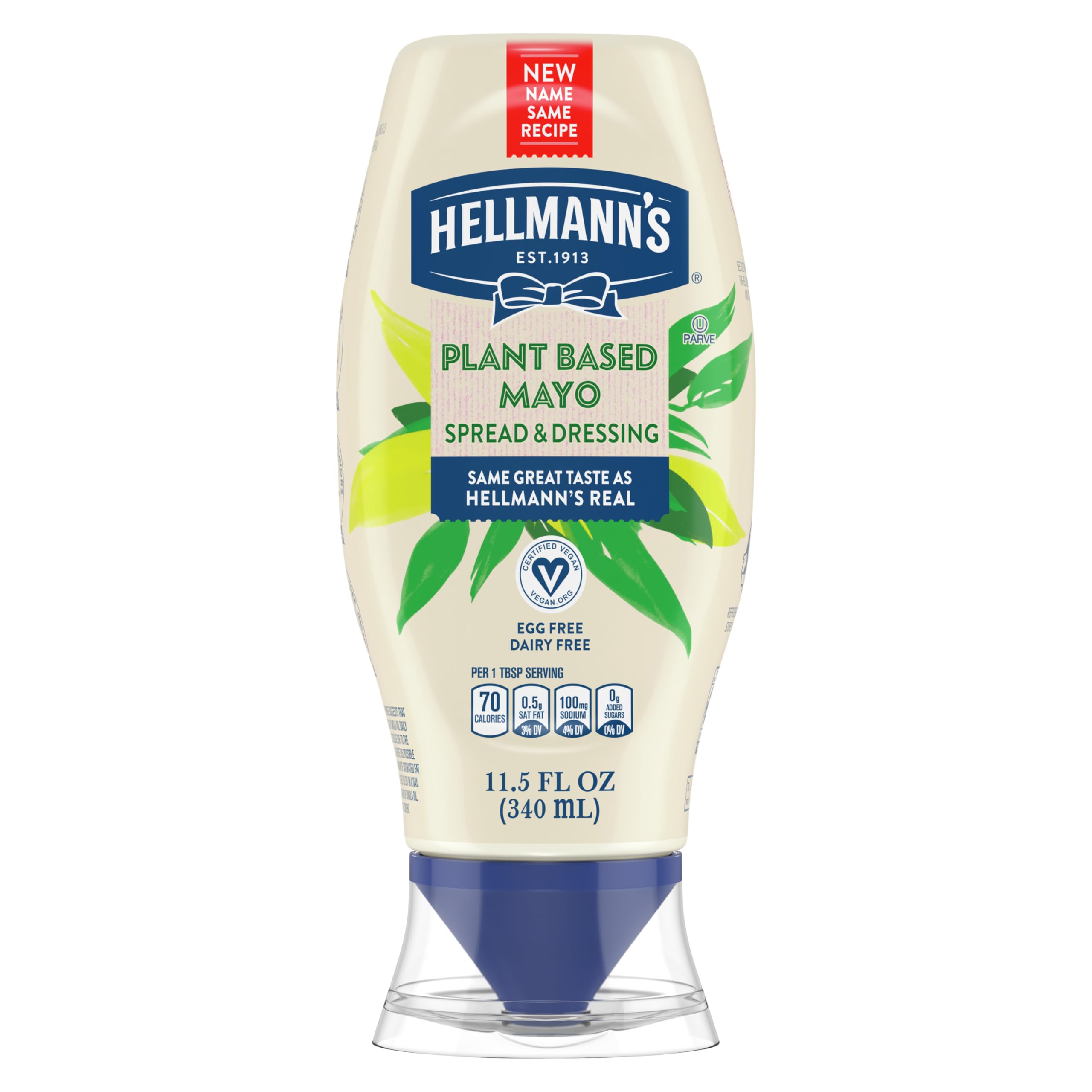 11.5-oz Hellmann's Vegan Dressing and Spread Plant-Based Mayo $1.69 + Free Shipping w/ Prime or on $35+