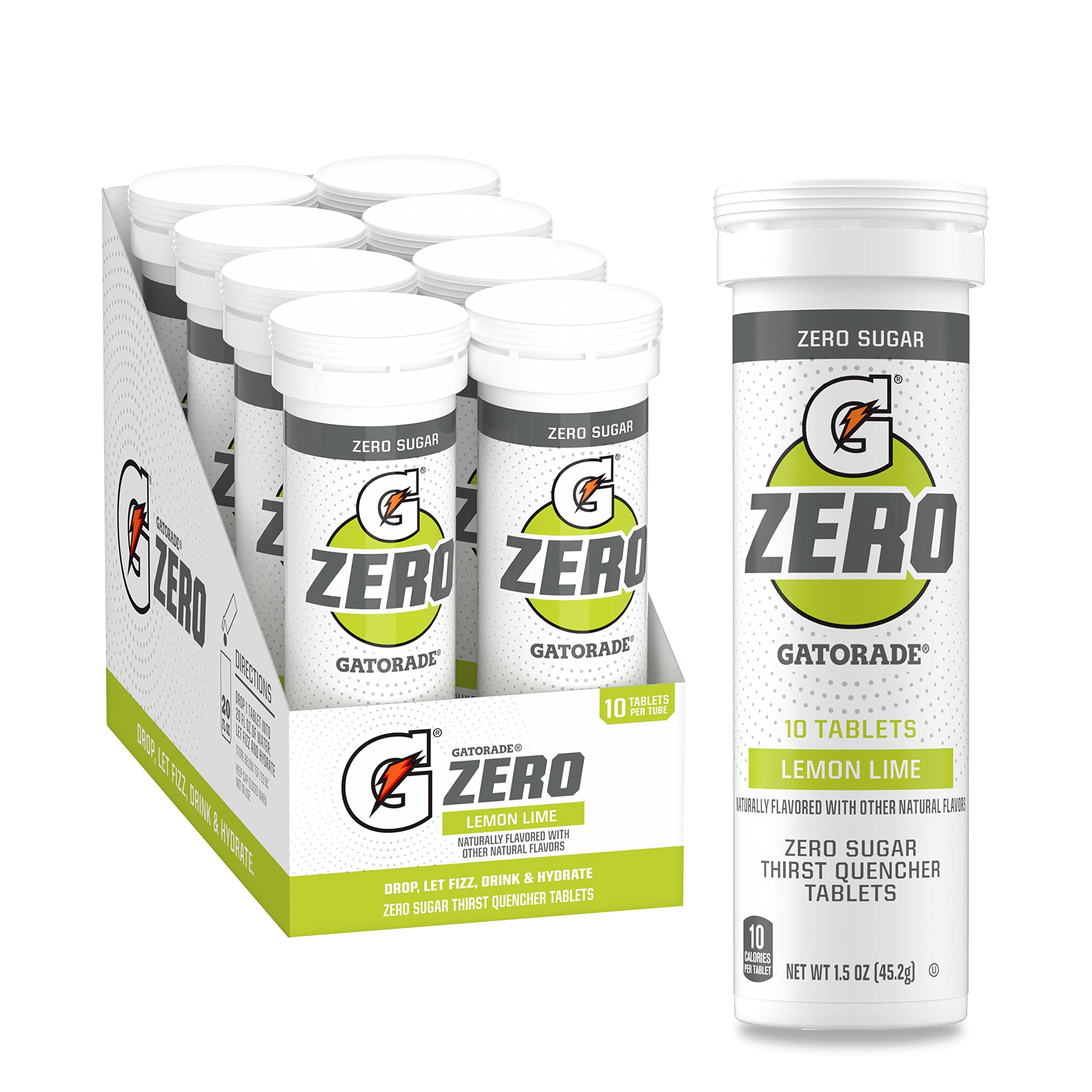80-Count Gatorade Zero Tablets (Lemon Lime) $18.35 w/ S&S + Free Shipping w/ Prime or on $35+