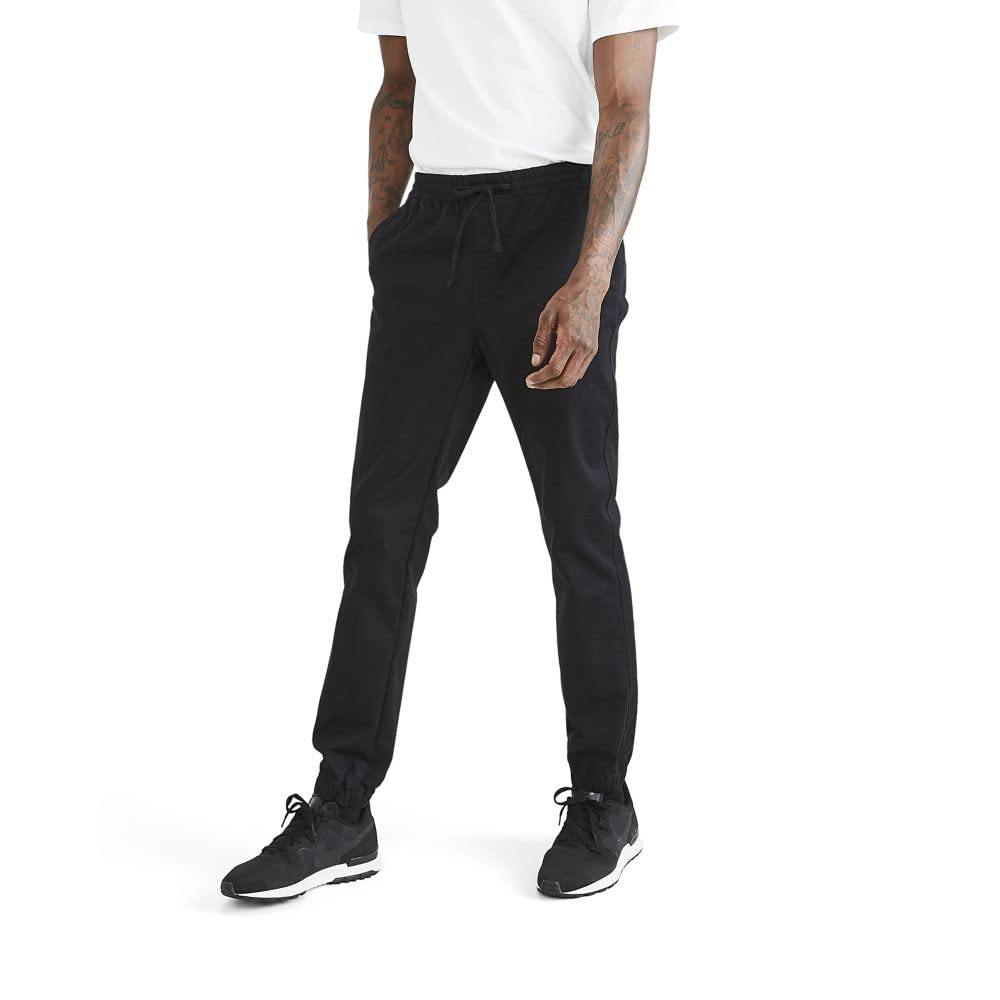Dockers Men's Tapered Fit Ultimate Jogger Pants (Beautiful Black) $19. ...