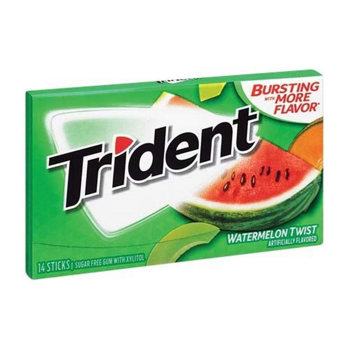 14-Count Trident Watermelon Sugar Free Gum $0.89 + Free Shipping w/ Prime or on $35+
