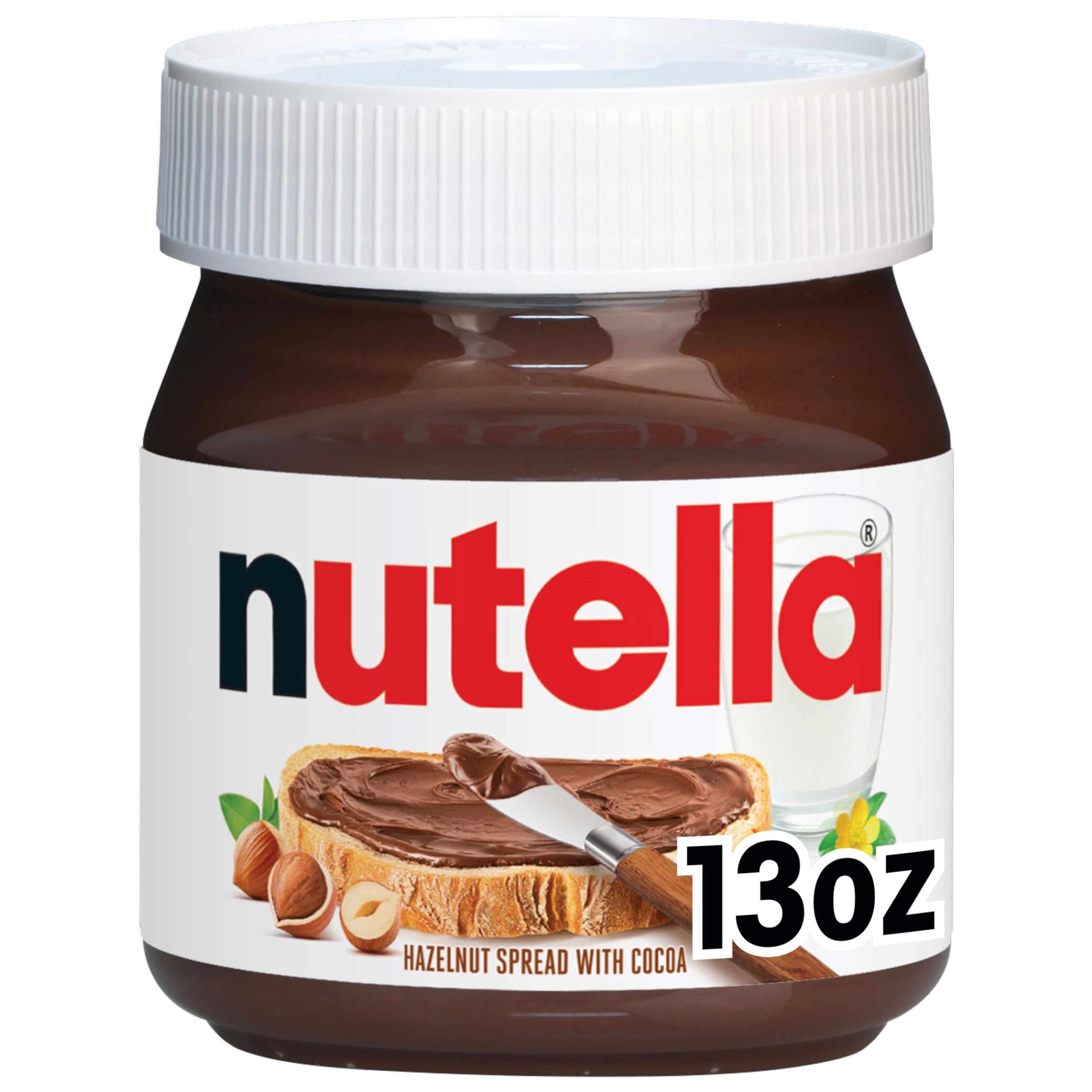 13-Oz Nutella Hazelnut Spread Jar $3.09 w/ S&S + Free Shipping w/ Prime or on $35+