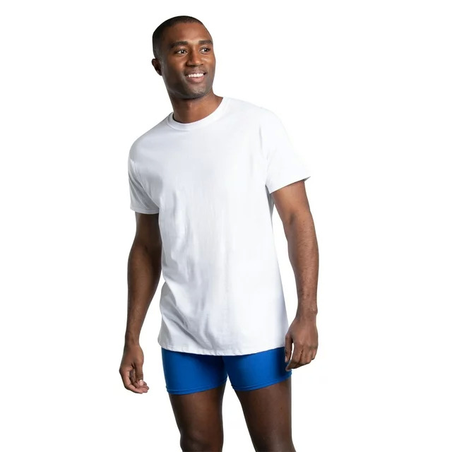 6-Pack Fruit of the Loom Men's White Crew Undershirts (White) $14.97 & More + Free S&H w/ Prime + or $35+