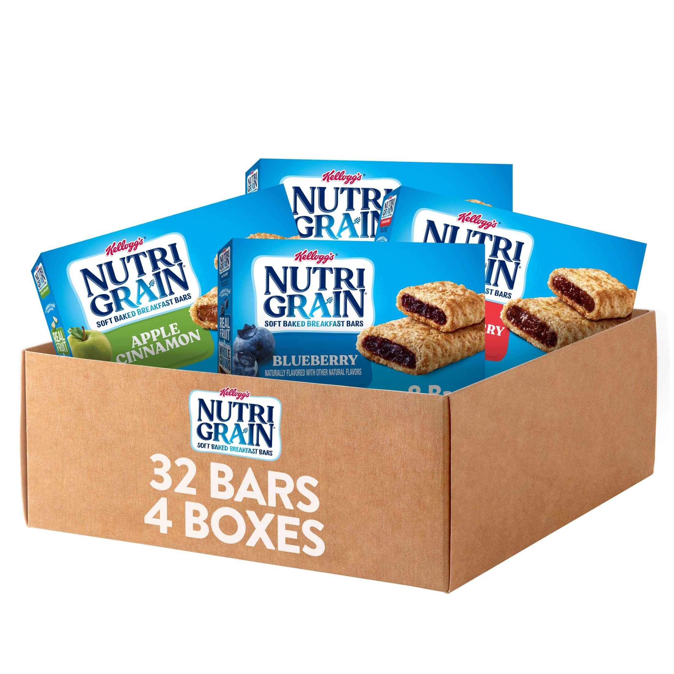 32-Count Nutri-Grain Soft Baked Breakfast Bars (Variety Pack) $9.04 w/ S&S + Free Shipping w/ Prime or on $35+