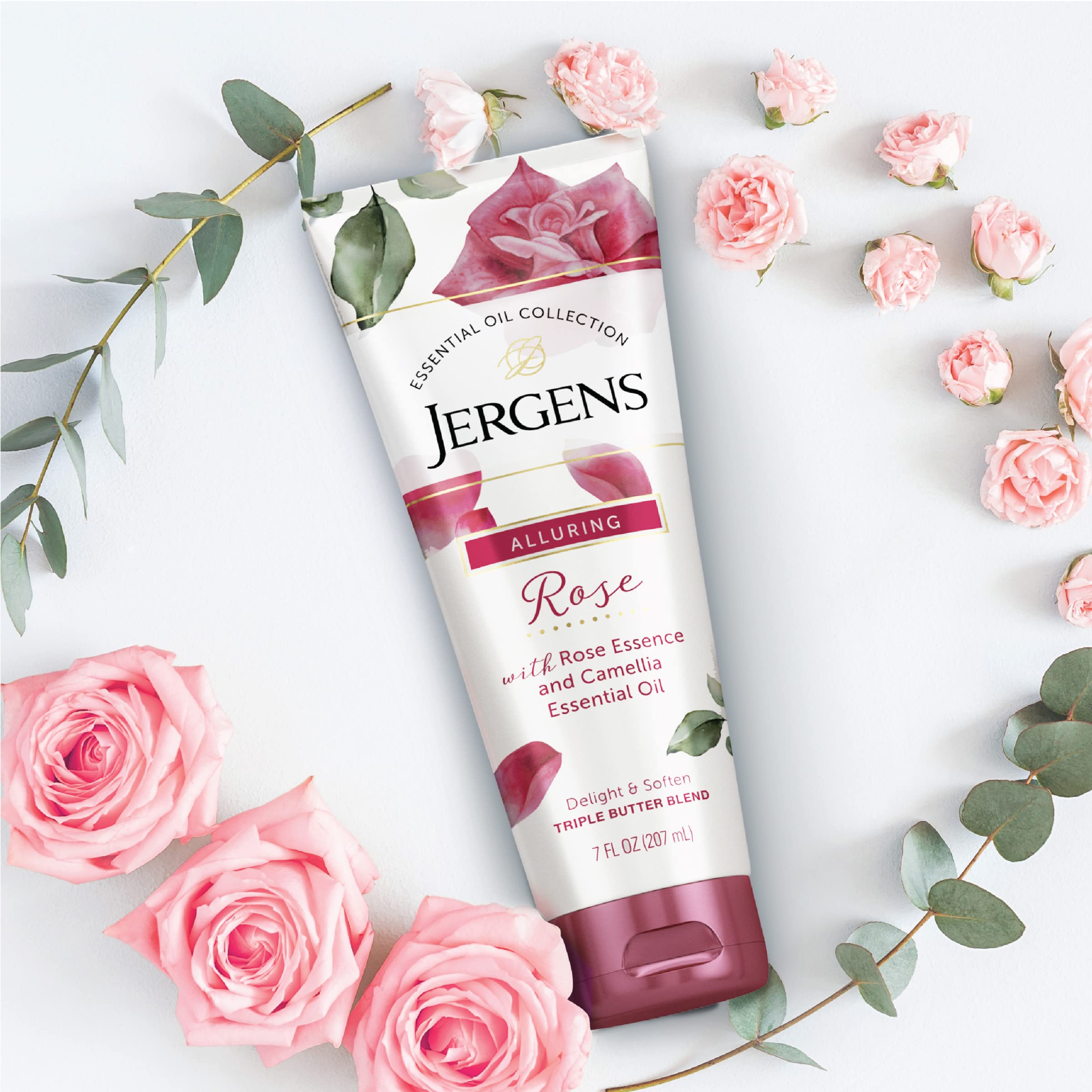 7-Oz Jergens Body Butter Lotion (Rose) $4.13 w/ S&S + Shipping is free w/ Prime or on 35+