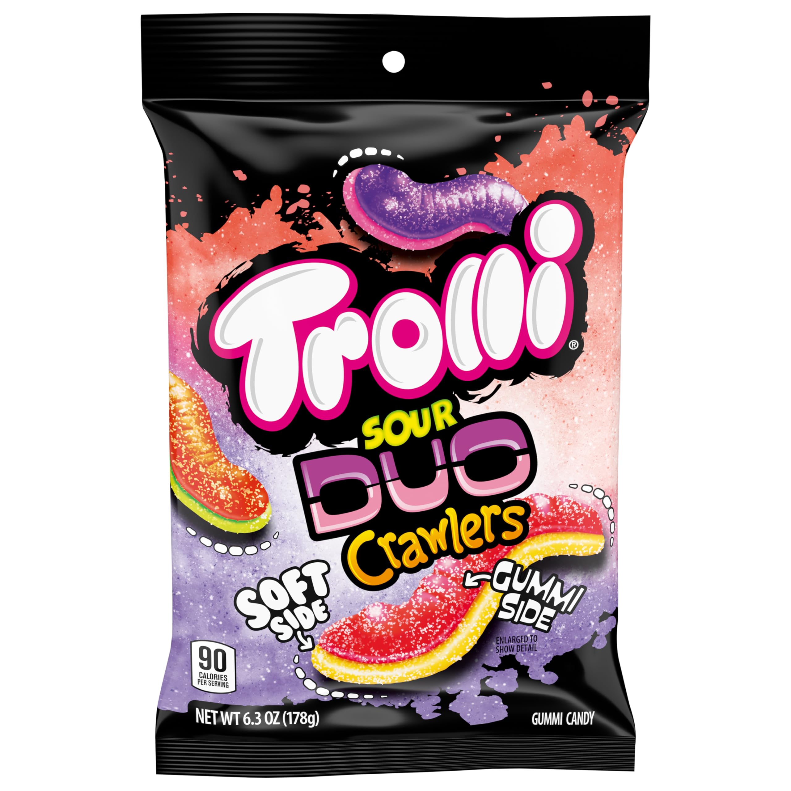 6.3-Oz Trolli Sour Brite Crawlers Candy (Duo Crawlers) $0.80 w/ S&S + Free Shipping w/ Prime or on $35+