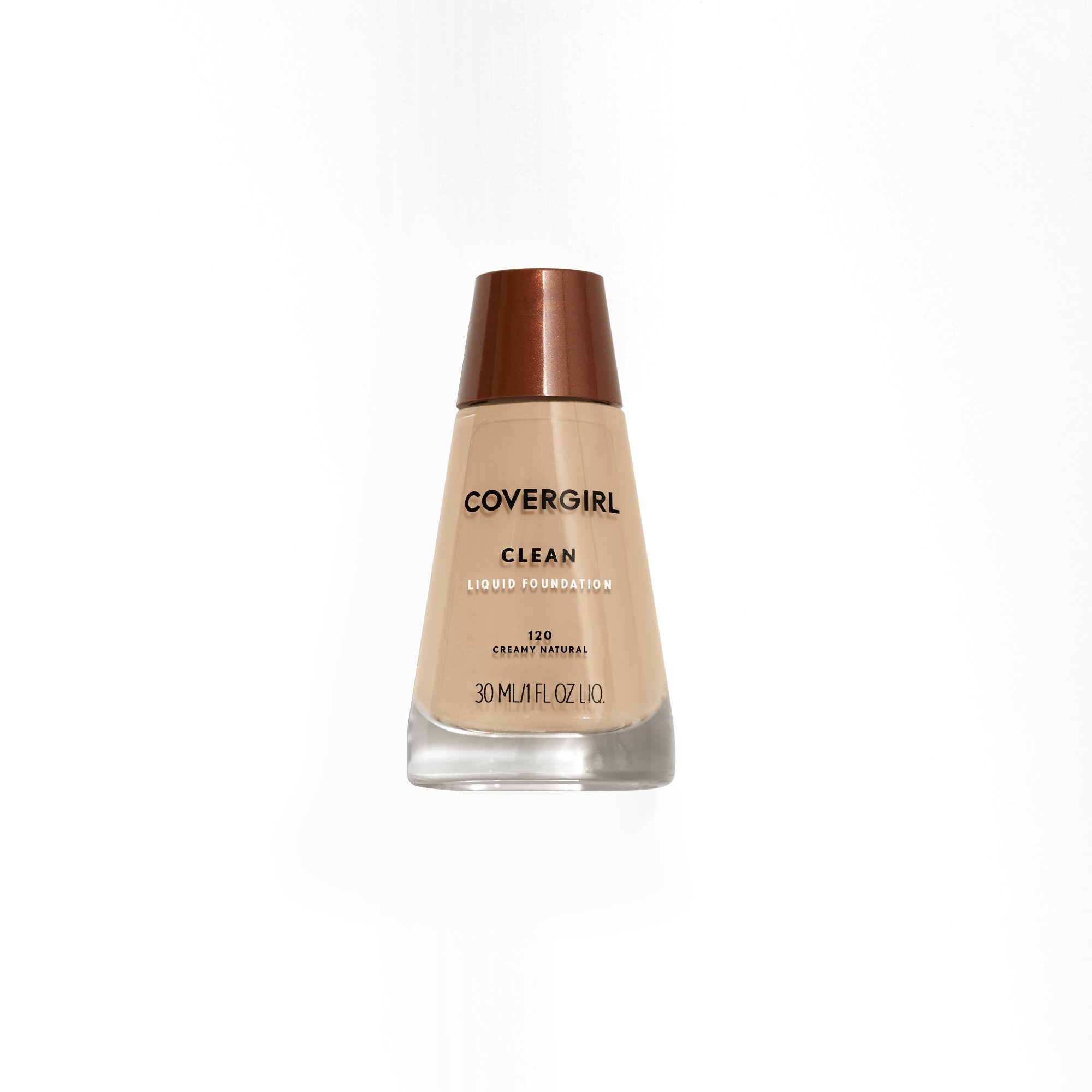 1-Oz COVERGIRL Clean Makeup Foundation (Creamy Natural 120) $3.15 w/ S&S + Free Shipping w/ Prime or on $35+