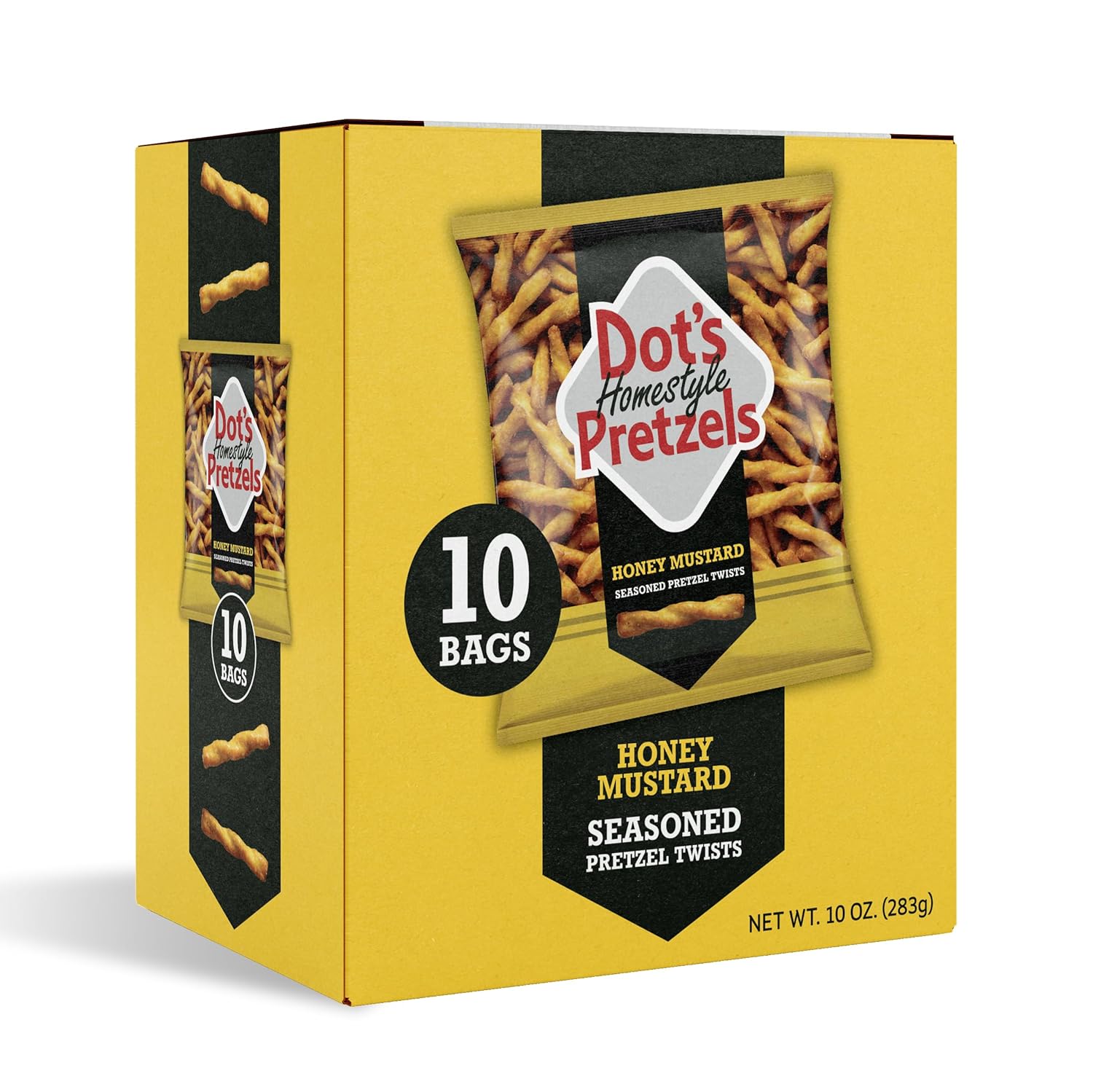 30Count 1Oz Dot's Pretzels Honey Mustard Seasoned Pretzel Twists 17.77 (0.59 each) w/ S&S