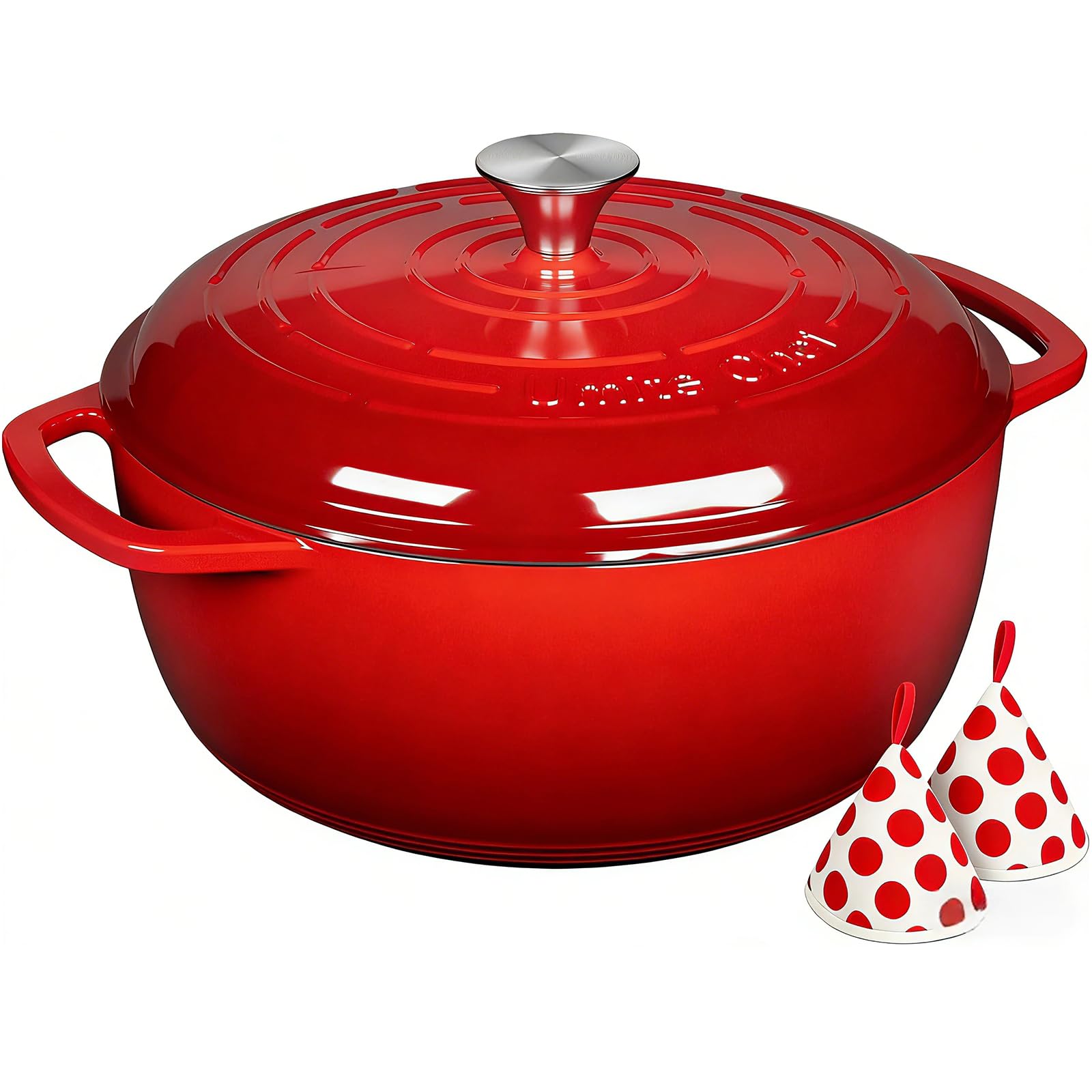 [Prime] 6-Qt Umite Chef Enameled Cast Iron Dutch Oven w/ Lid $37.99 + Free Shipping