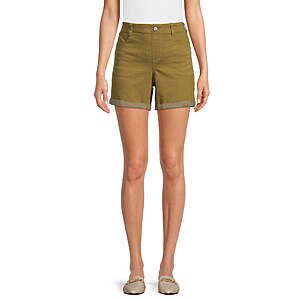 Time and tru outlet pull on bermuda shorts