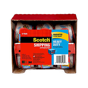 Scotch - Magic Tape, 3/4 x 850 - 6 Rolls in Refillable Dispensers