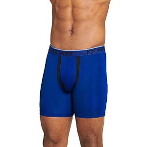 Jockey Men's Underwear Sport Cooling Mesh Performance 9 Midway Brief,  Black, S at  Men's Clothing store