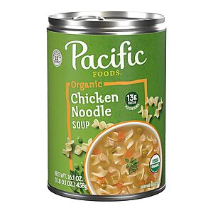 16.5-Oz Pacific Foods Organic Soup or Chili (Various) $2.25 w/ Subscribe & Save