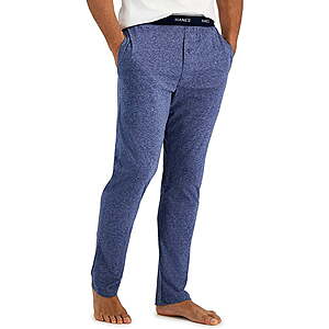Hanes Men's Solid Knit Sleep Pant with Pockets and Drawstring (Various Colors) $  7.98  + Free S&H w/ Walmart+ or $  35+