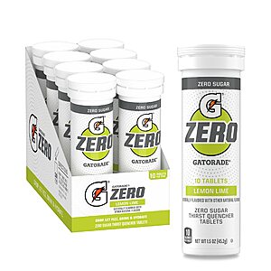 80-Count Gatorade Zero Tablets (Lemon Lime) $18.35 w/ S&S