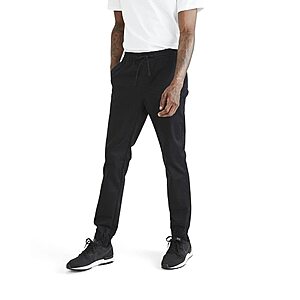 Dockers Men's Tapered Fit Ultimate Jogger Pants (Beautiful Black)