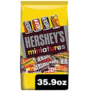 35.9-Oz HERSHEY'S Miniatures Assorted Chocolate Party Pack