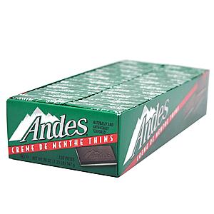 120-Count Andes Creme De Menthe Thin Mint Chocolate Candies
