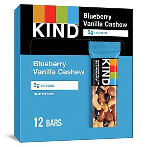 12-Count 1.4-Oz KIND Bars (Various Flavors)