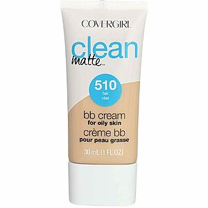 1-Oz Covergirl Clean Matte BB Cream for Oily Skin (510 Fair or 520 Light) $3.93 + Free Shipping w/ Prime or on $35+